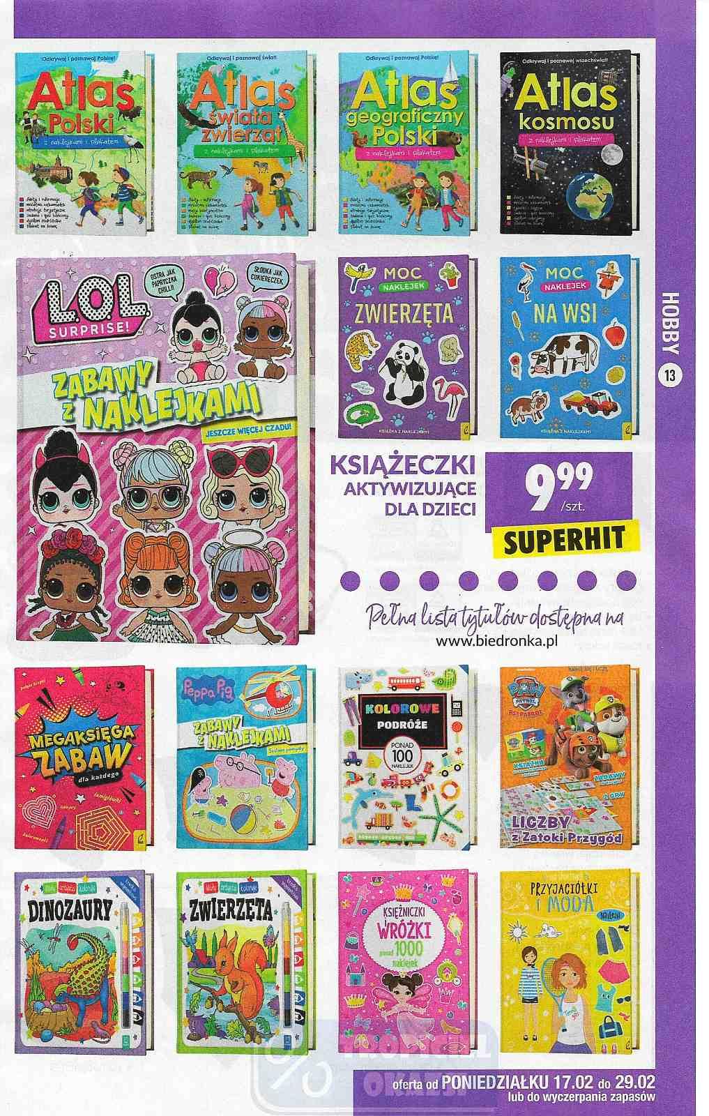 Gazetka promocyjna Biedronka str. 13