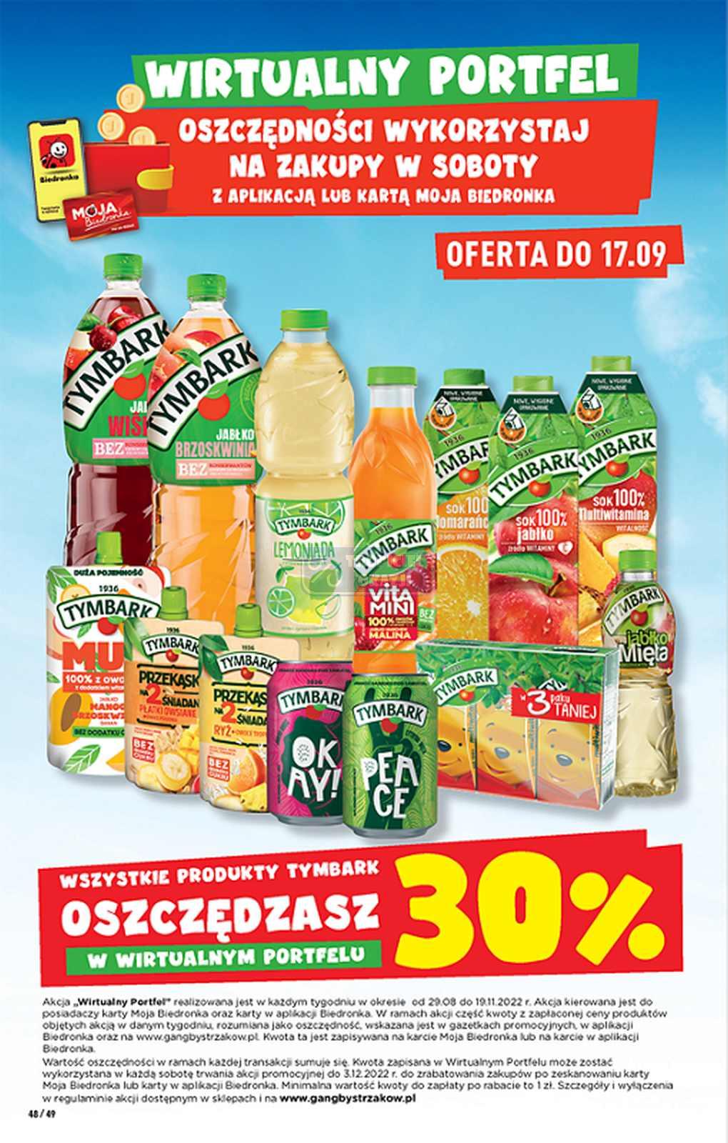 Gazetka promocyjna Biedronka str. 48