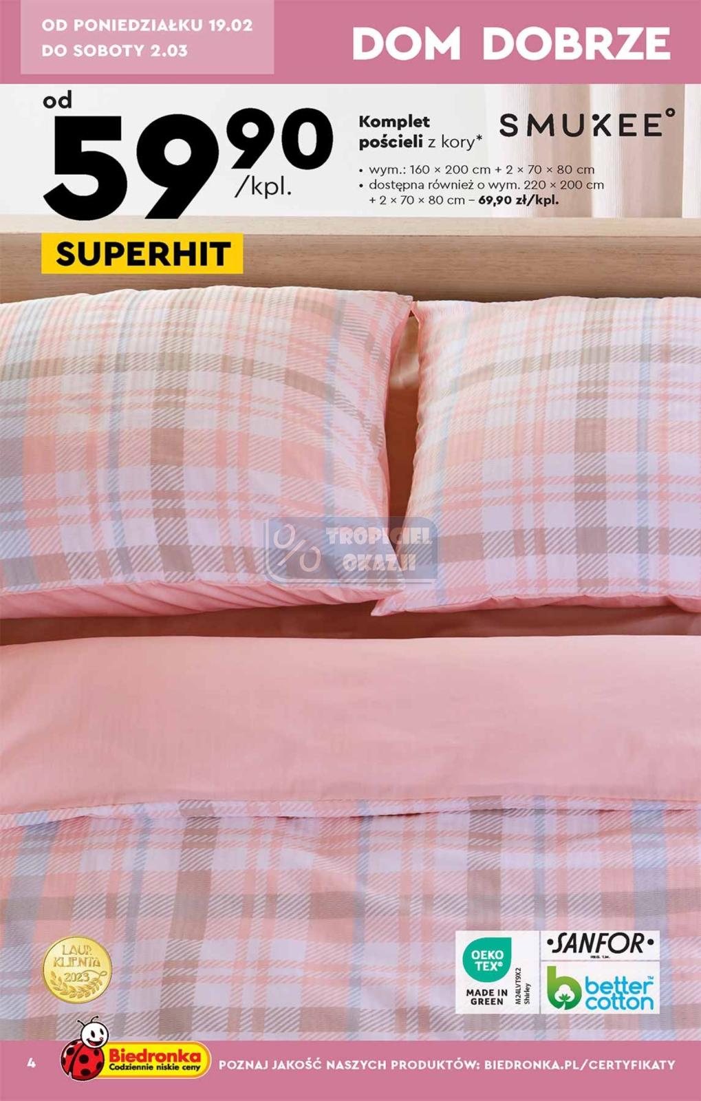 Gazetka promocyjna Biedronka str. 4