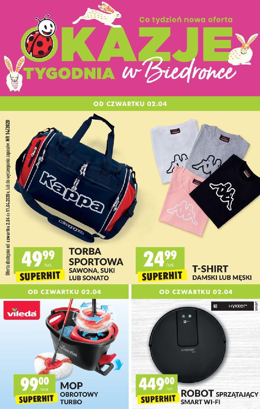Gazetka promocyjna Biedronka str. 1
