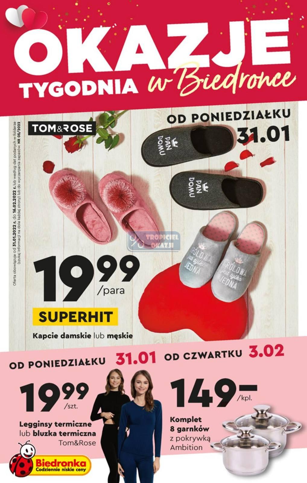 Gazetka promocyjna Biedronka str. 1
