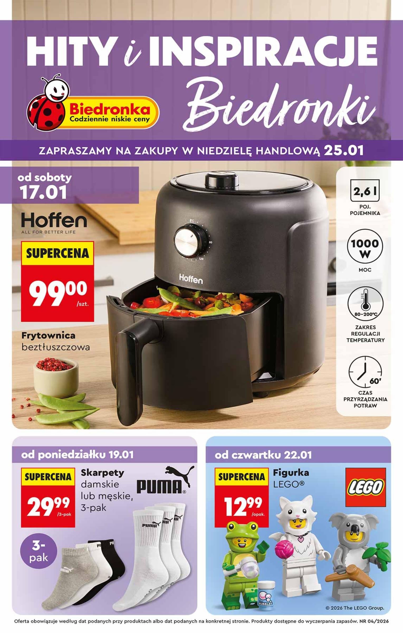 Gazetka promocyjna Biedronka str. 1