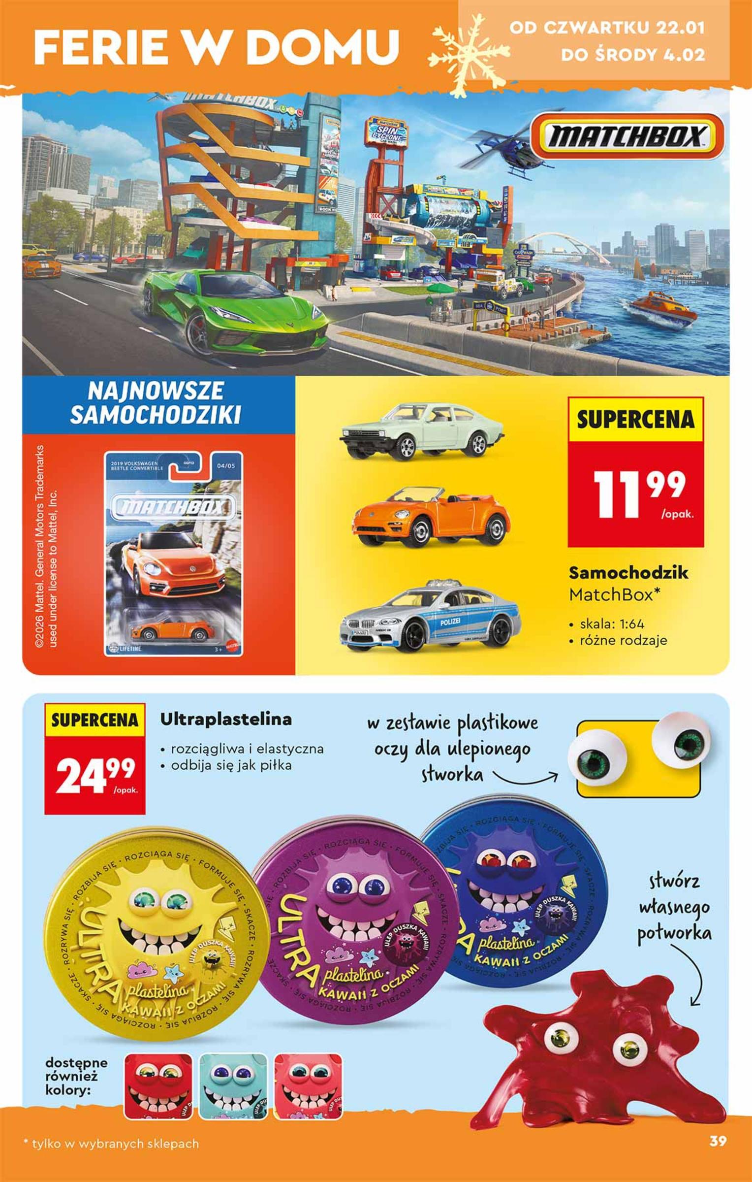 Gazetka promocyjna Biedronka str. 39