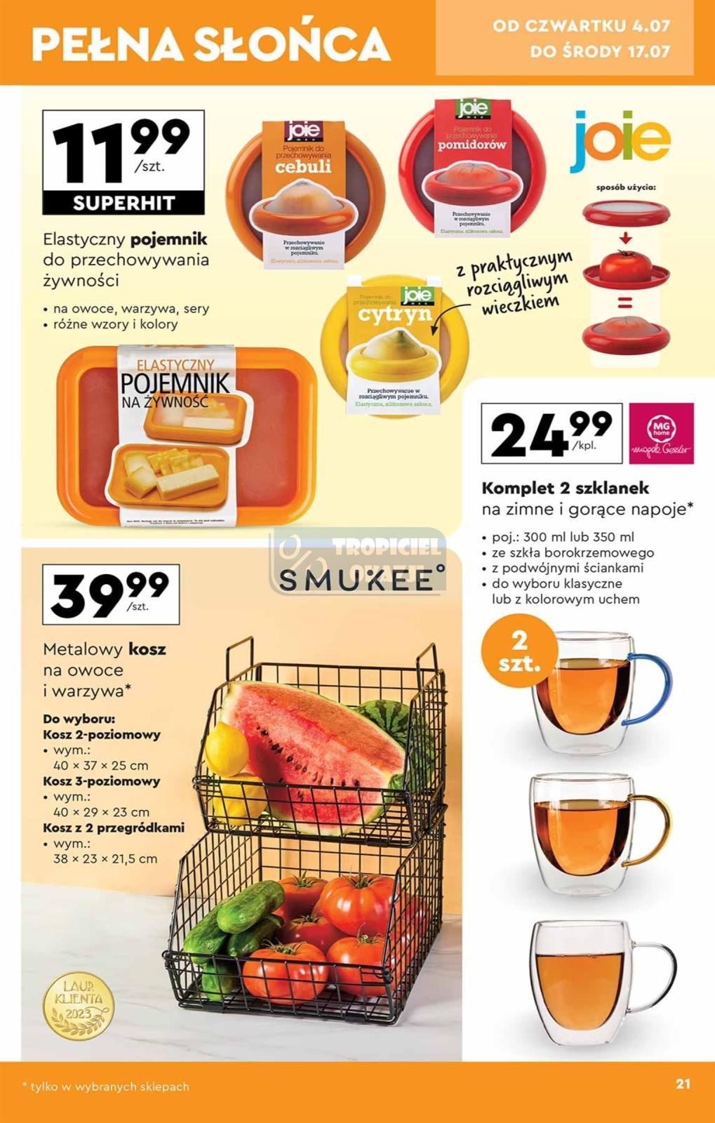 Gazetka promocyjna Biedronka str. 21