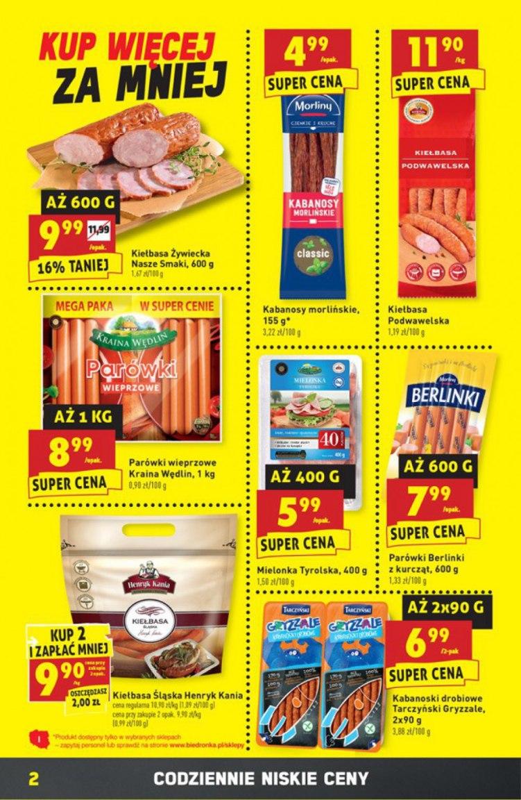 Gazetka promocyjna Biedronka str. 2