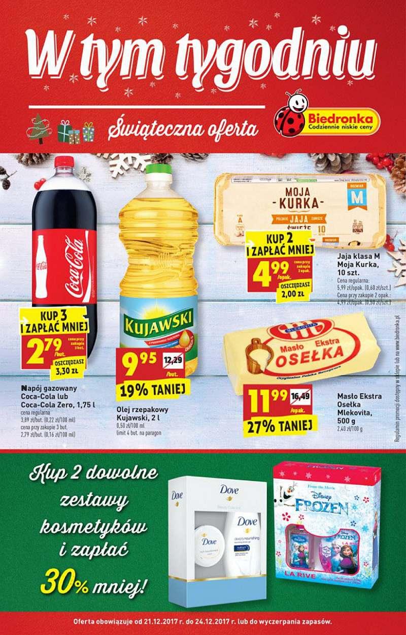 Gazetka promocyjna Biedronka str. 1