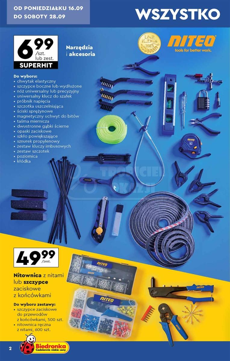 Gazetka promocyjna Biedronka str. 2