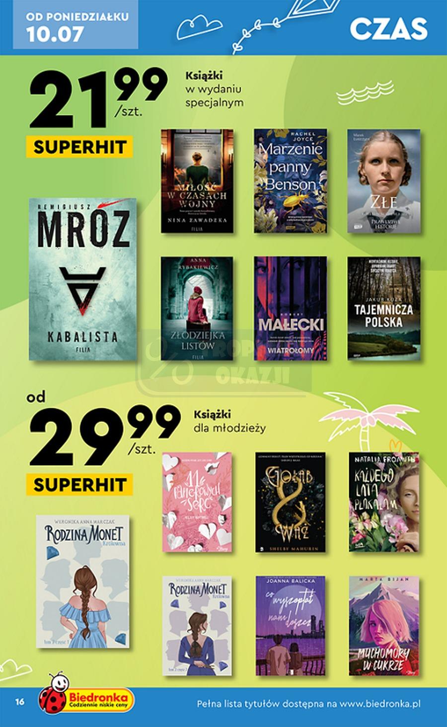 Gazetka promocyjna Biedronka str. 16