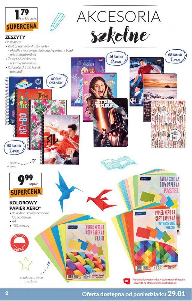 Gazetka promocyjna Biedronka str. 2