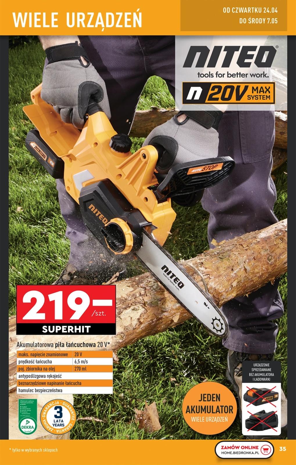 Gazetka promocyjna Biedronka str. 35