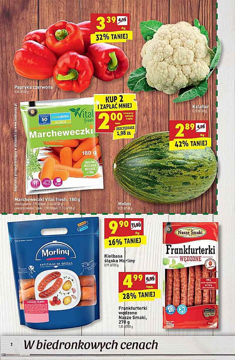 Gazetka promocyjna Biedronka str. 2