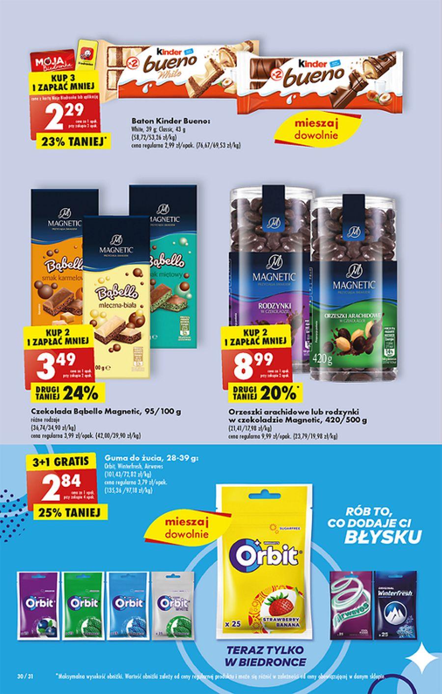 Gazetka promocyjna Biedronka str. 30