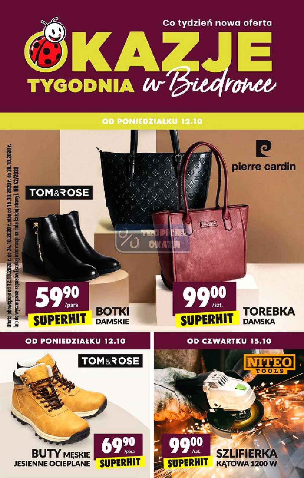 Gazetka promocyjna Biedronka str. 1