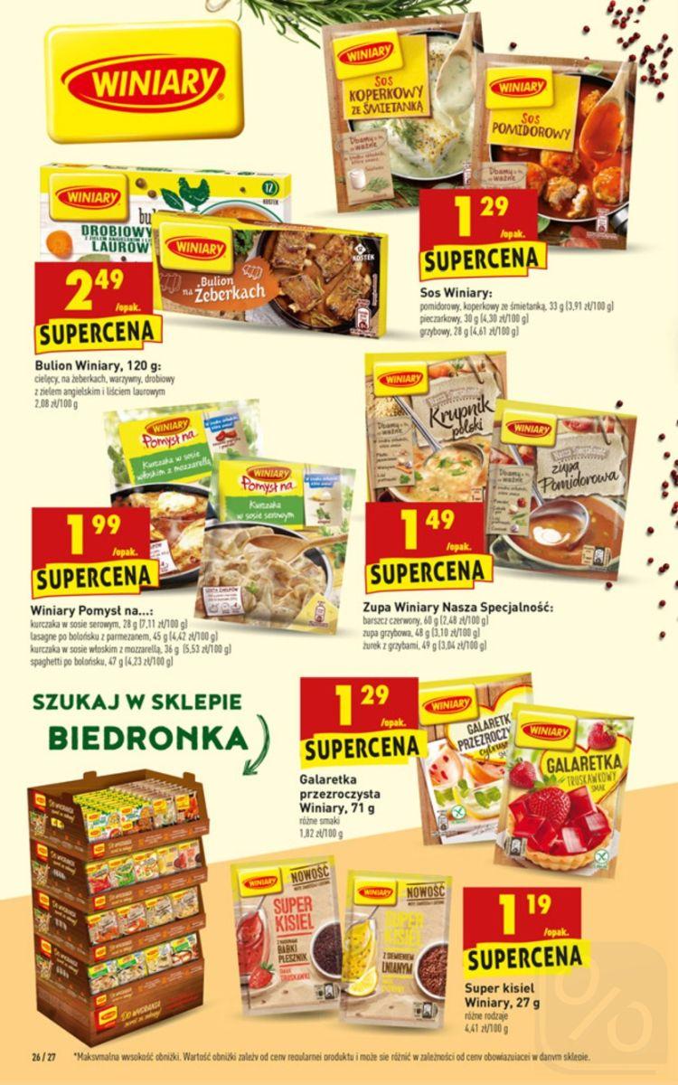 Gazetka promocyjna Biedronka str. 26