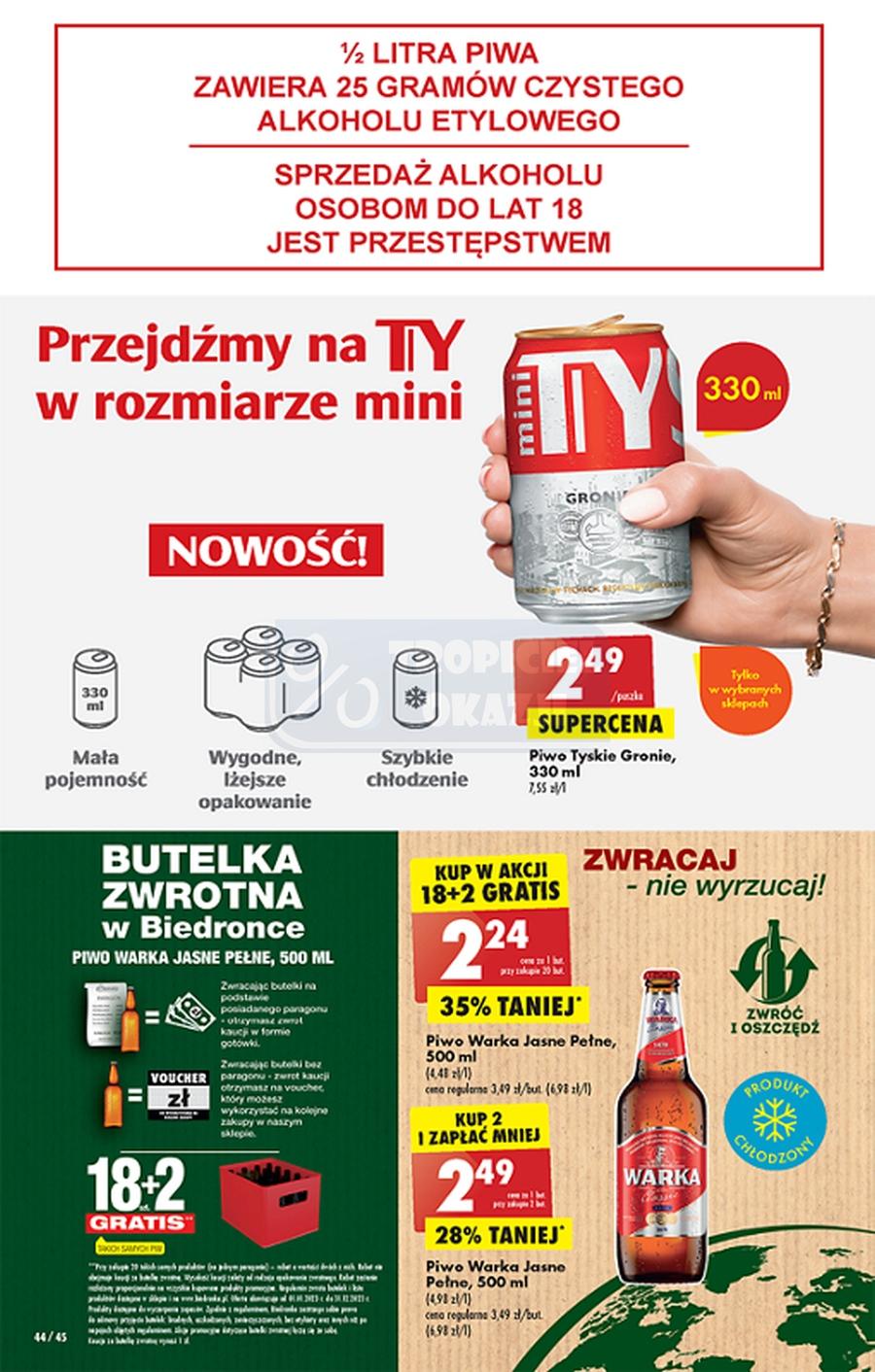 Gazetka promocyjna Biedronka str. 44
