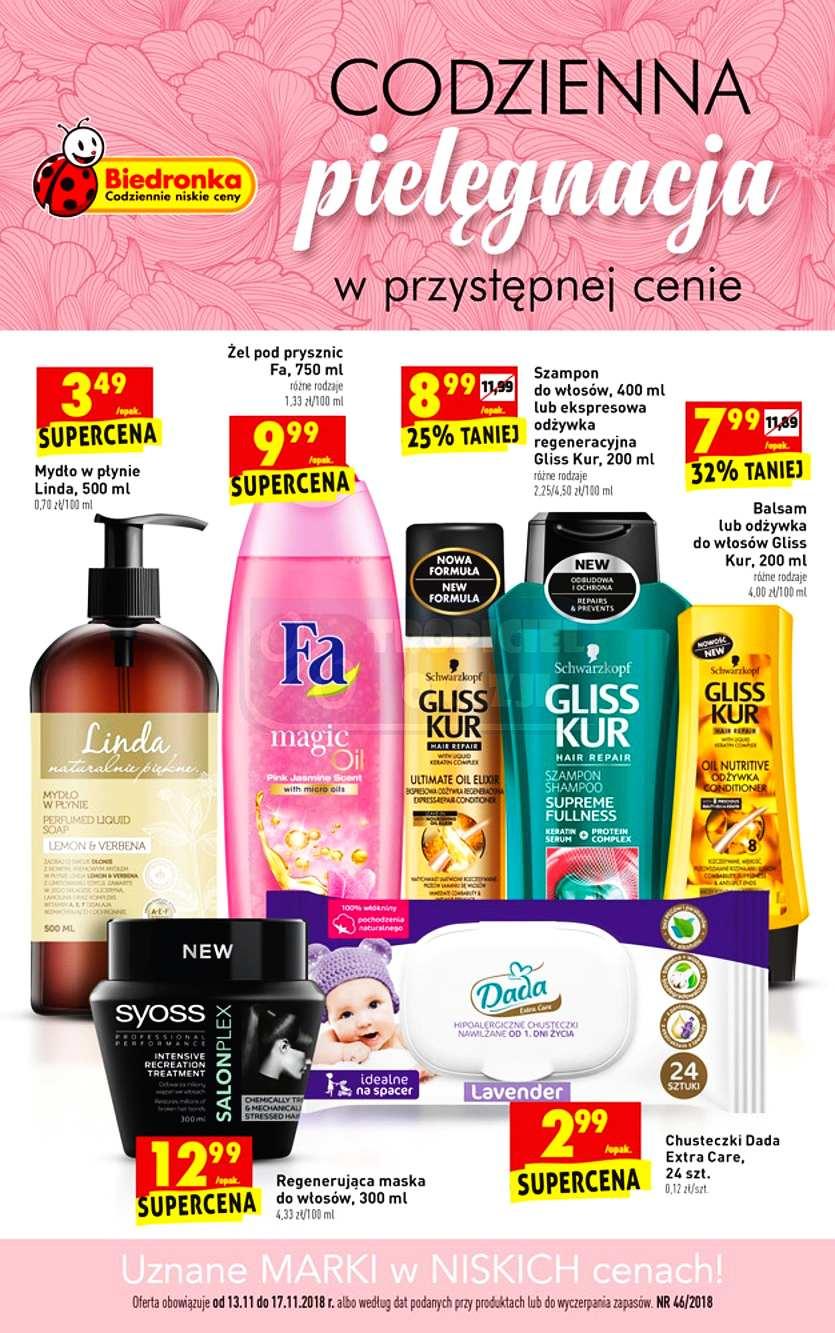 Gazetka promocyjna Biedronka str. 1