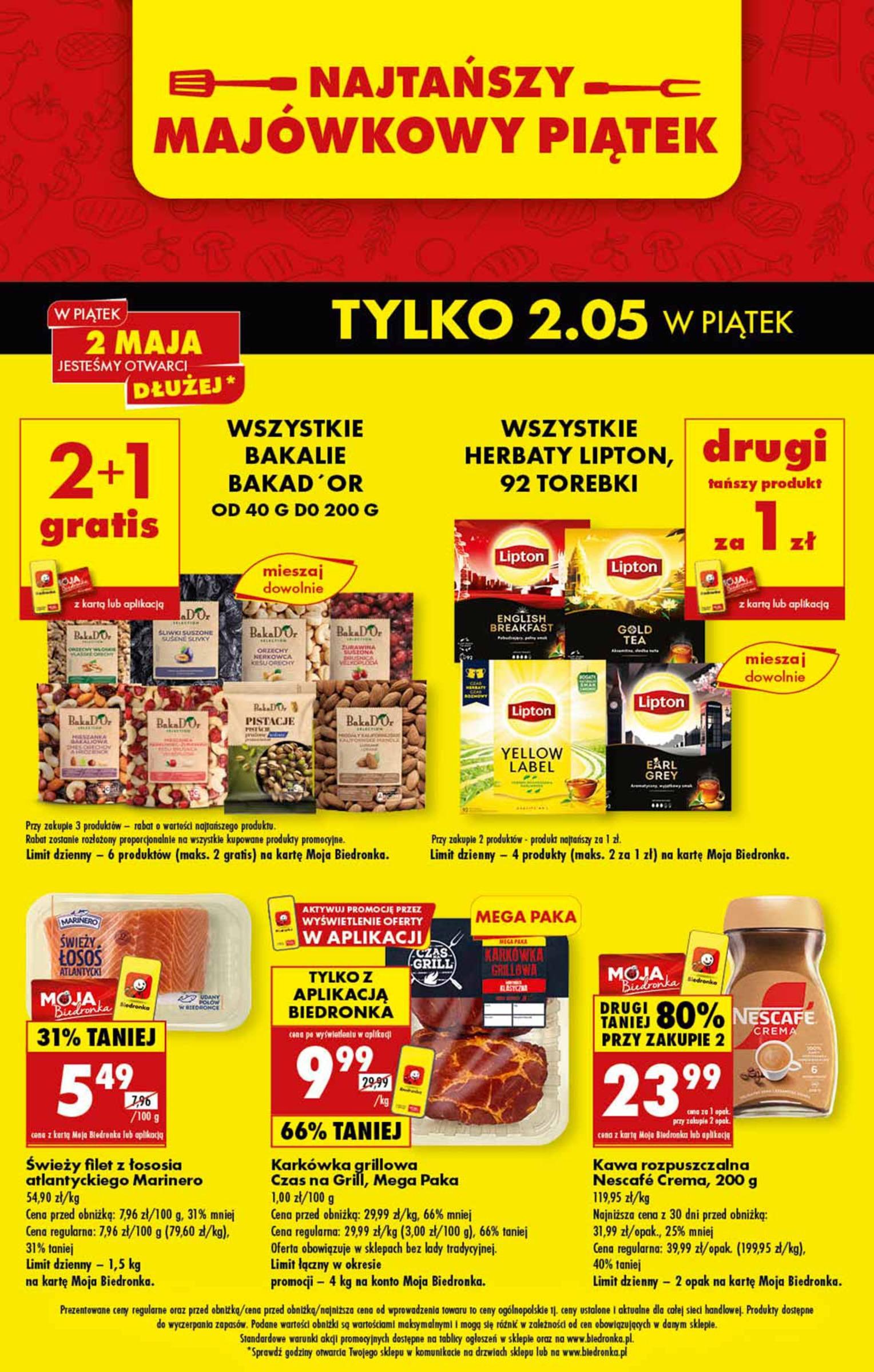 Gazetka promocyjna Biedronka str. 1