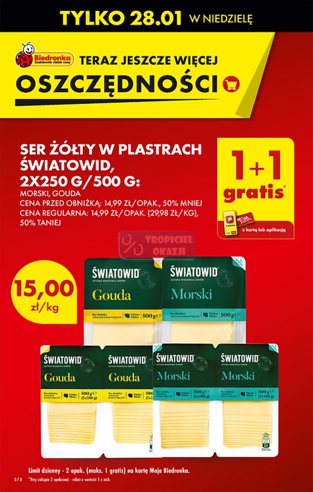 Gazetka promocyjna Biedronka str. 2