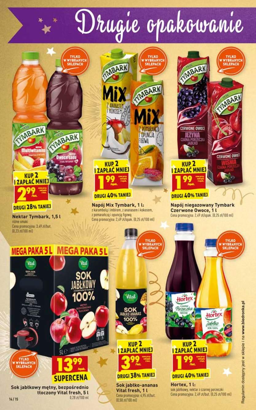 Gazetka promocyjna Biedronka str. 14