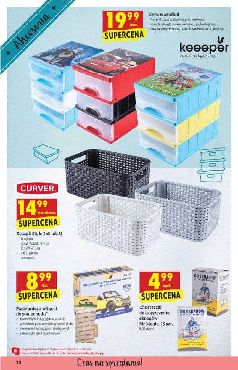 Gazetka promocyjna Biedronka str. 30