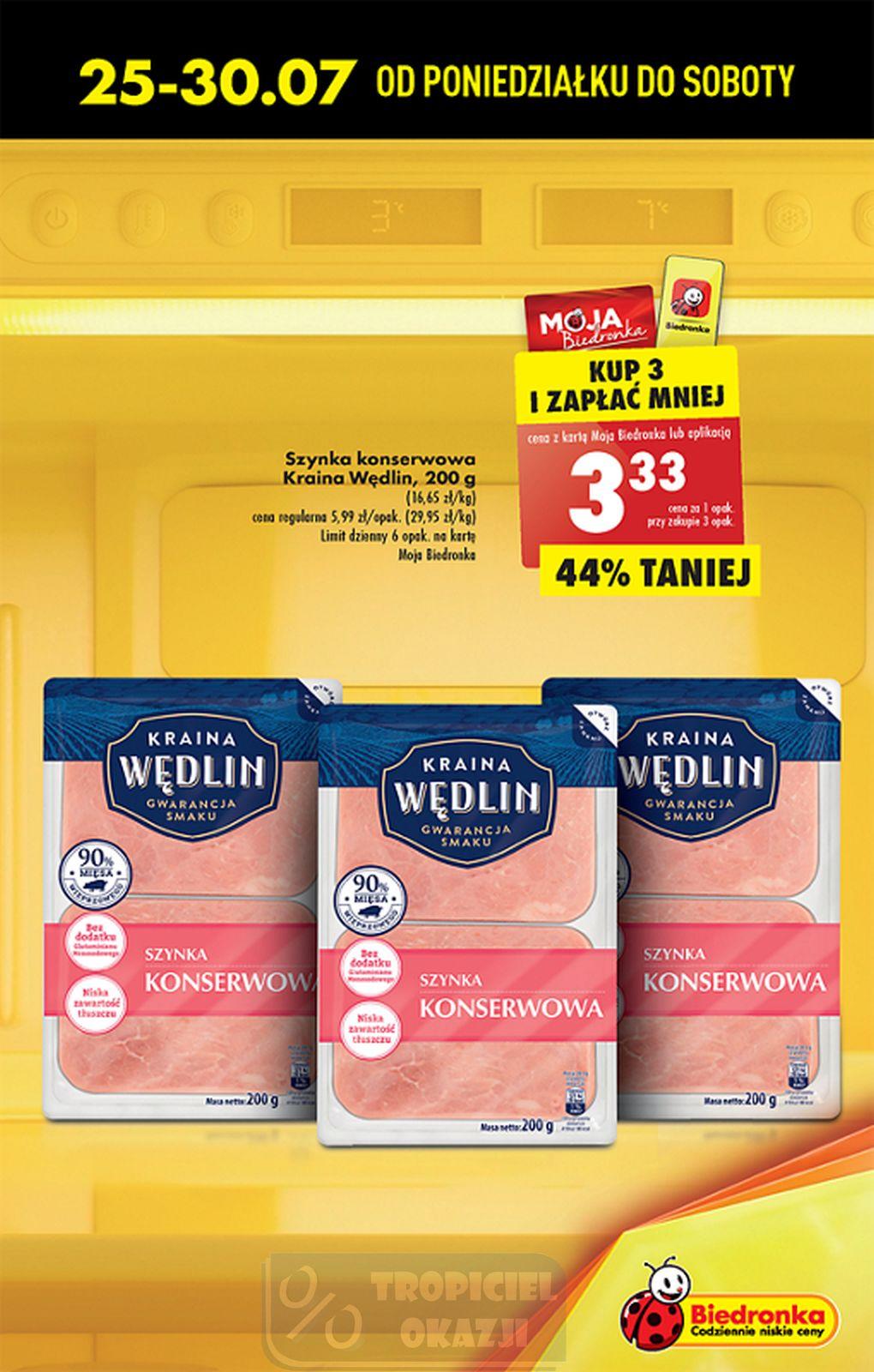 Gazetka promocyjna Biedronka str. 7