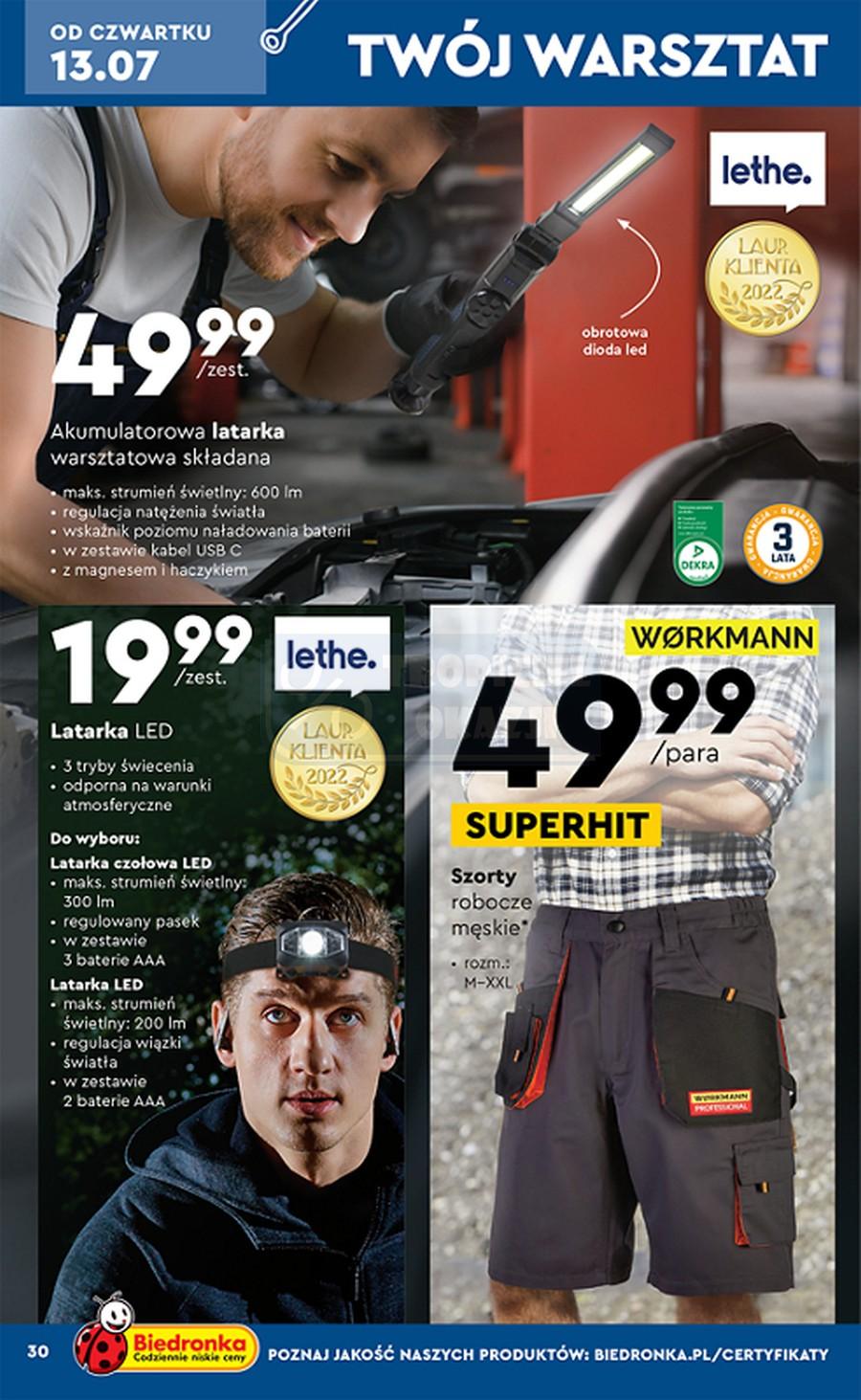 Gazetka promocyjna Biedronka str. 30