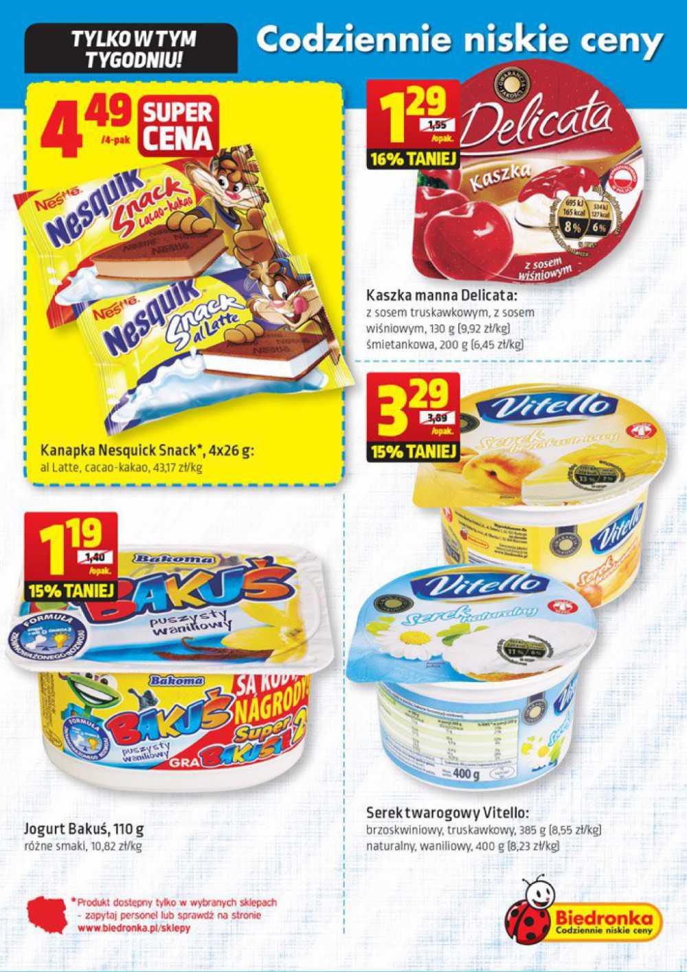 Gazetka promocyjna Biedronka str. 6