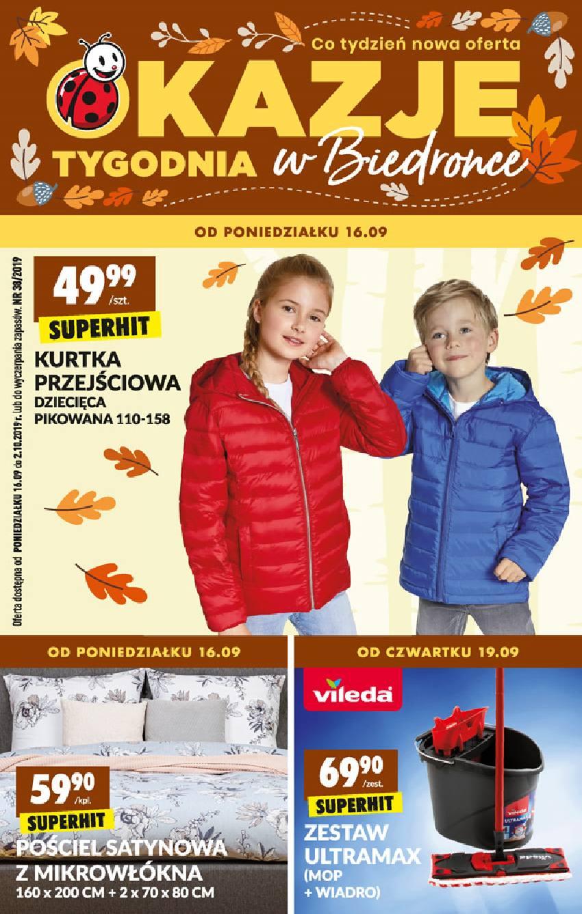 Gazetka promocyjna Biedronka str. 1