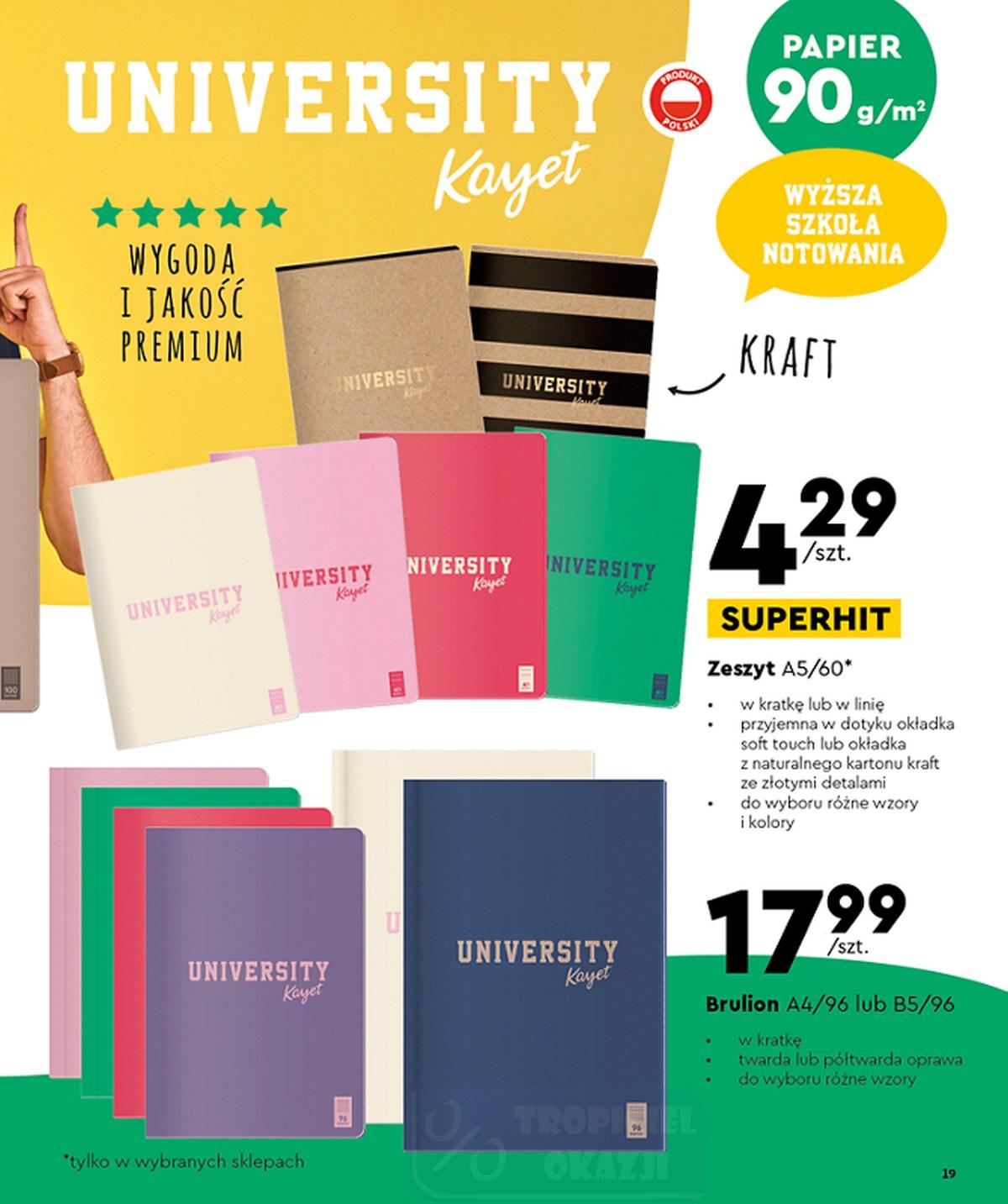 Gazetka promocyjna Biedronka str. 19