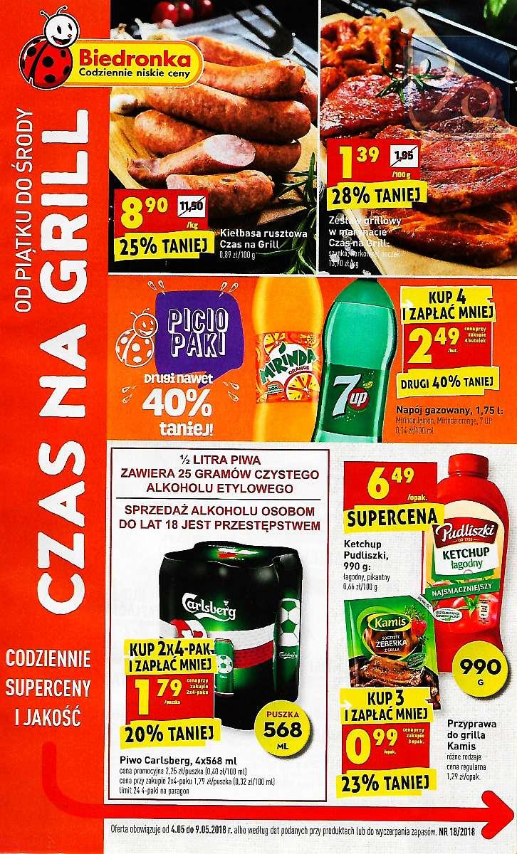Gazetka promocyjna Biedronka str. 1
