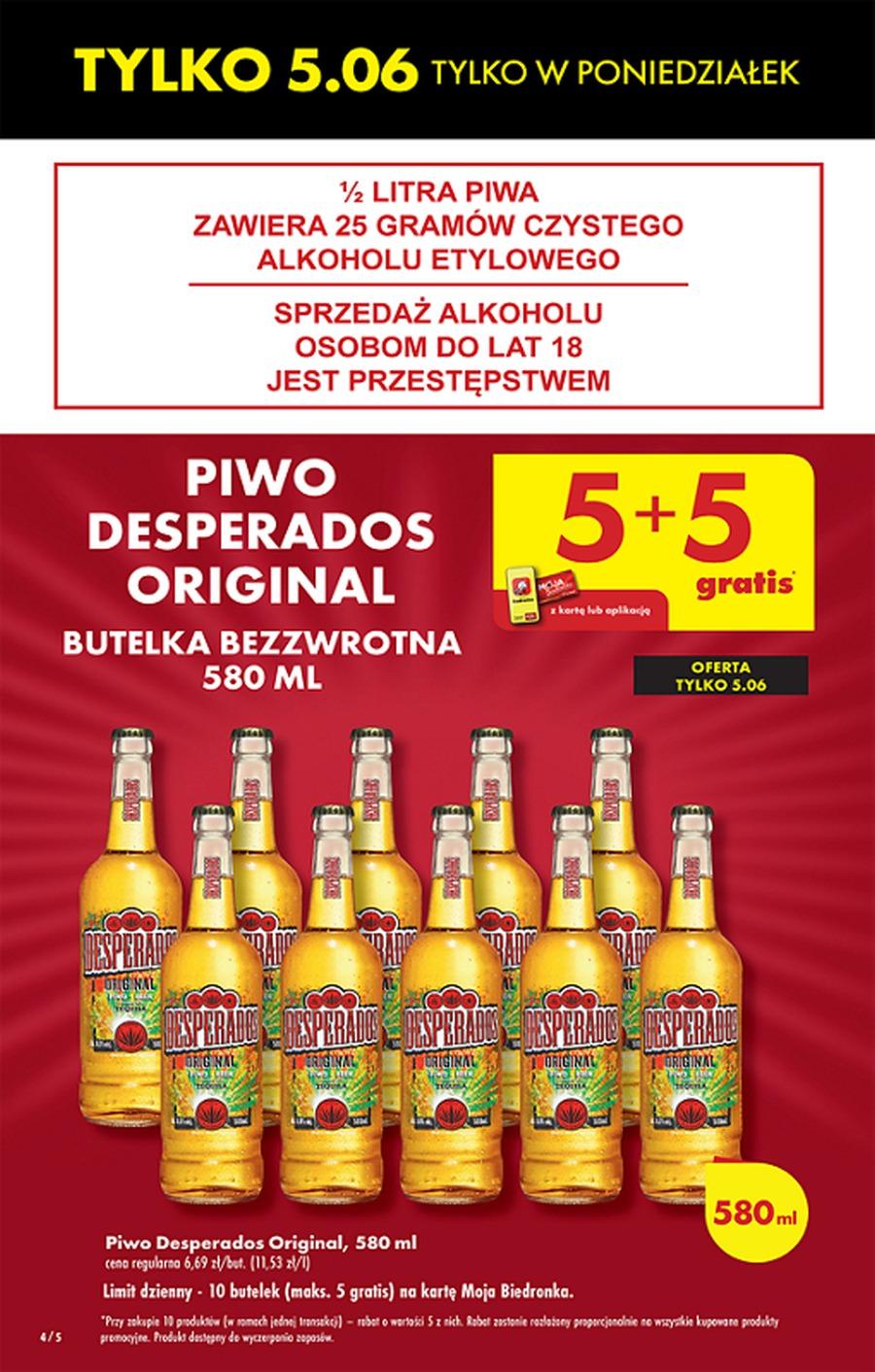 Gazetka promocyjna Biedronka str. 4