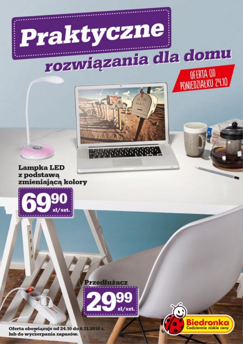 Gazetka promocyjna Biedronka str. 1