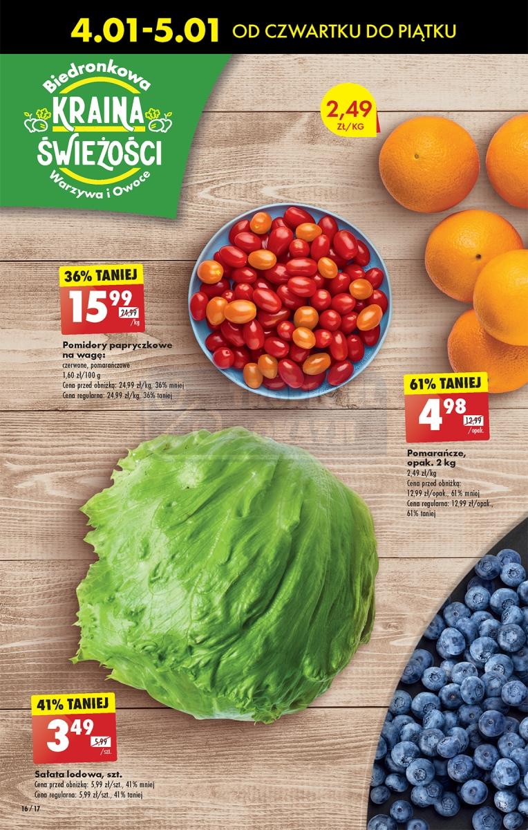 Gazetka promocyjna Biedronka str. 16