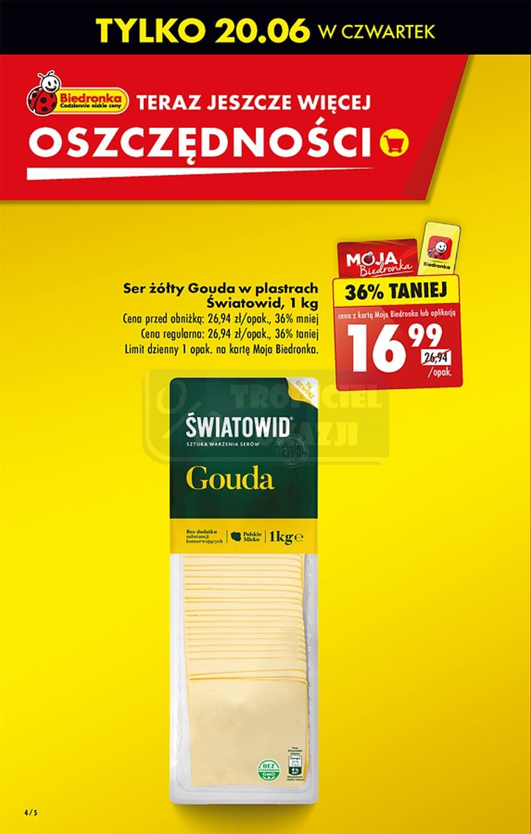 Gazetka promocyjna Biedronka str. 4