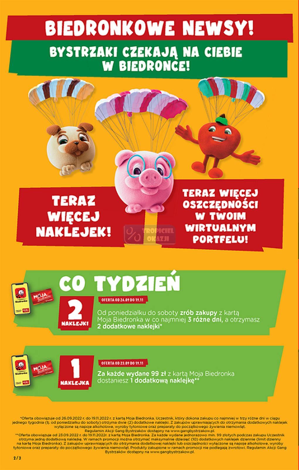 Gazetka promocyjna Biedronka str. 2