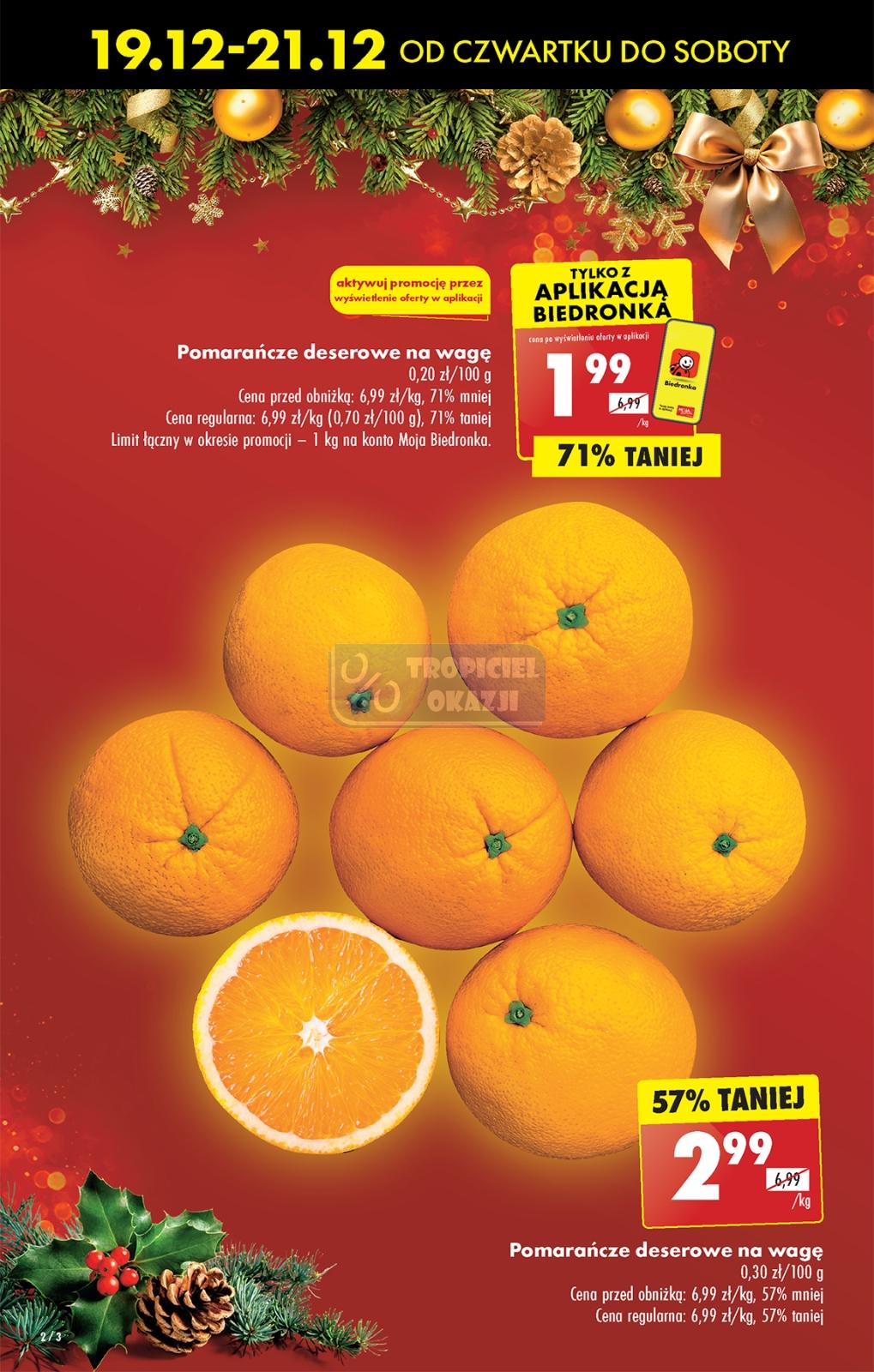 Gazetka promocyjna Biedronka str. 2