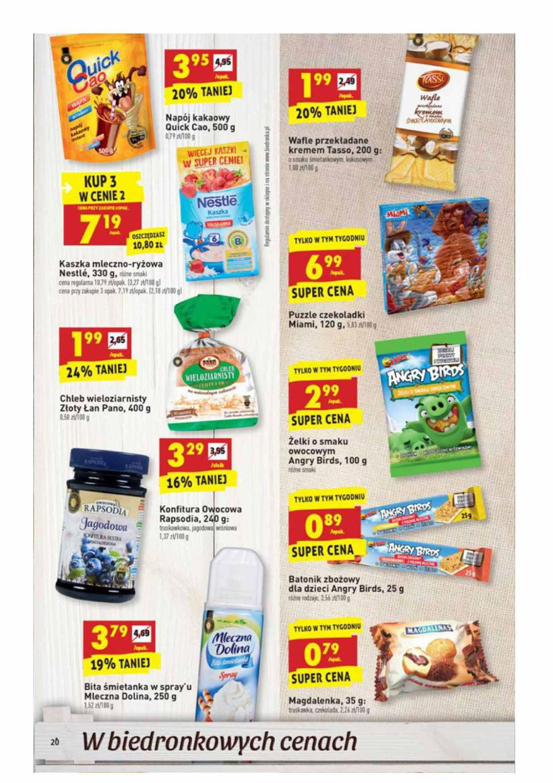 Gazetka promocyjna Biedronka str. 20