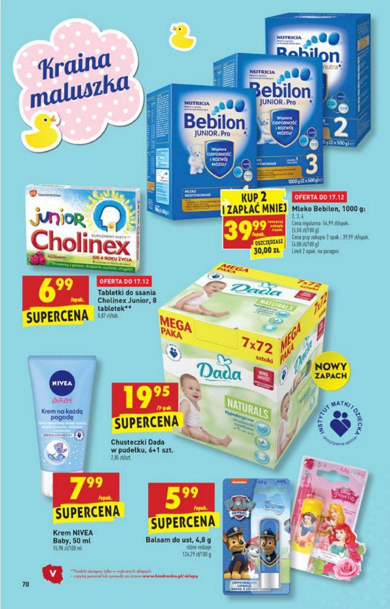 Gazetka promocyjna Biedronka str. 70