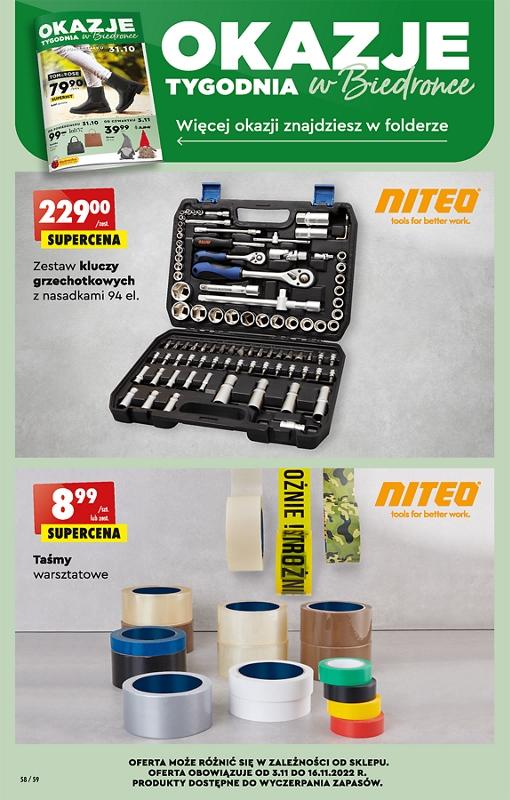 Gazetka promocyjna Biedronka str. 58