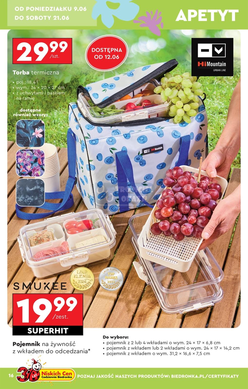 Gazetka promocyjna Biedronka str. 16