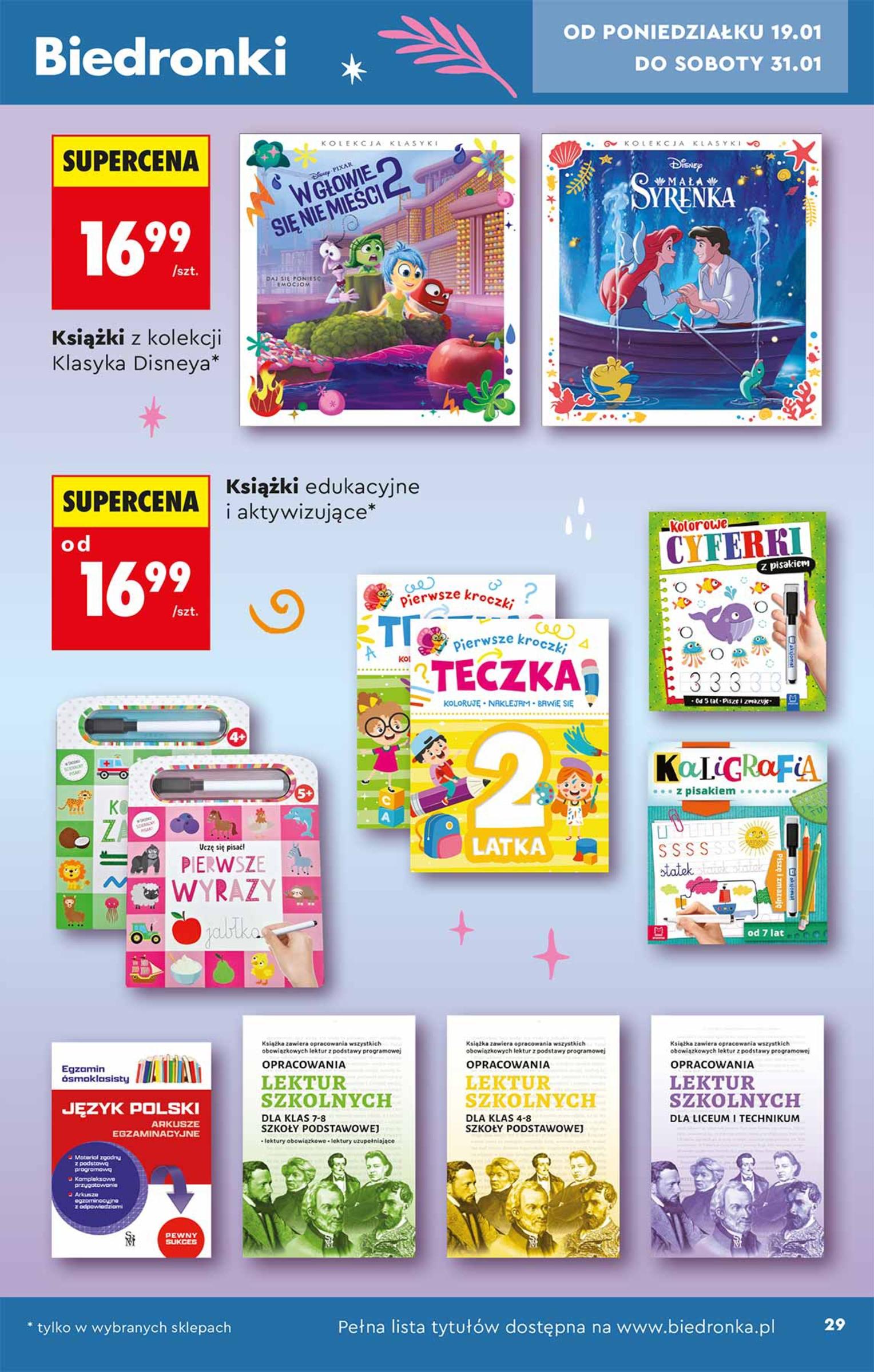 Gazetka promocyjna Biedronka str. 29