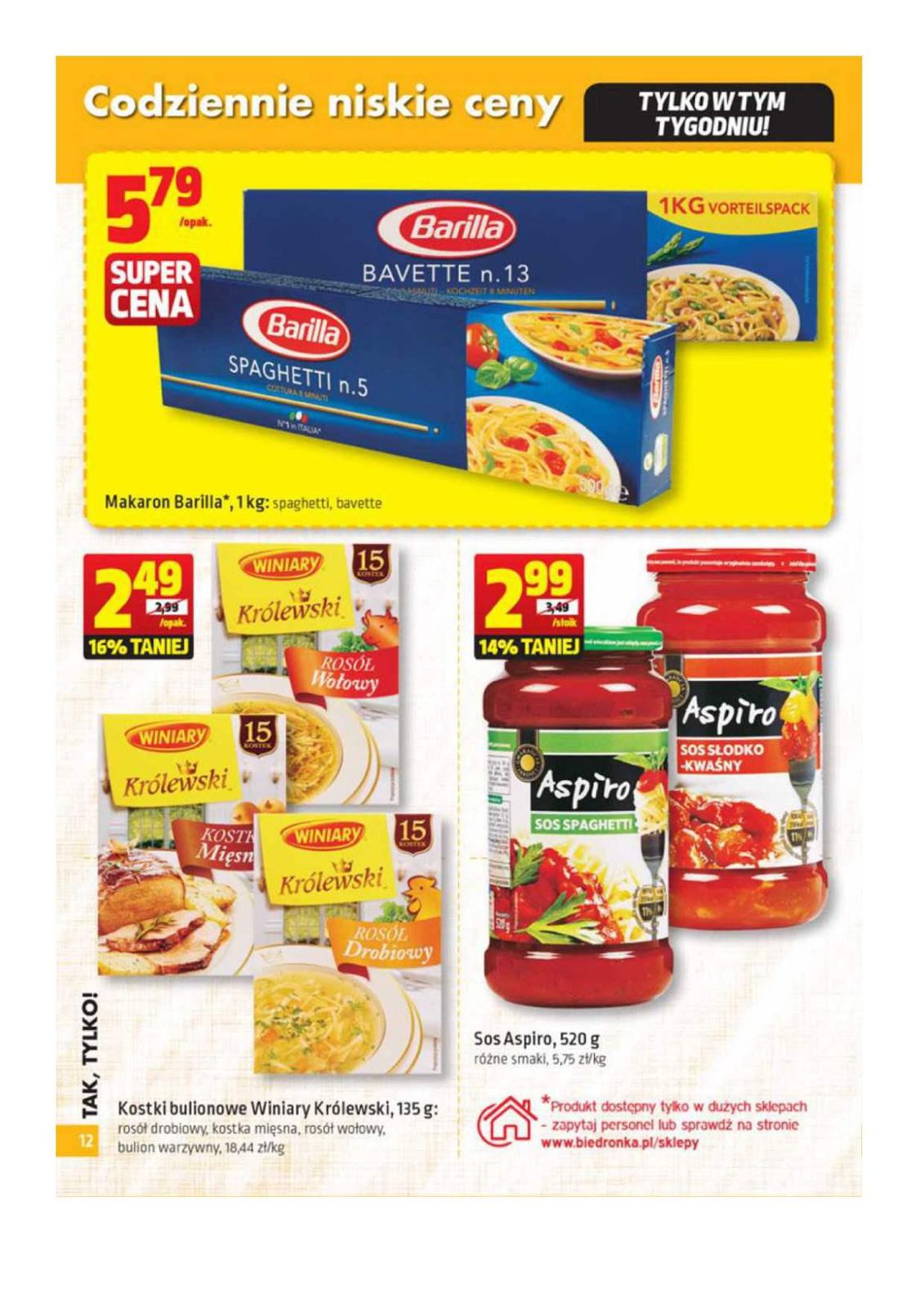 Gazetka promocyjna Biedronka str. 12