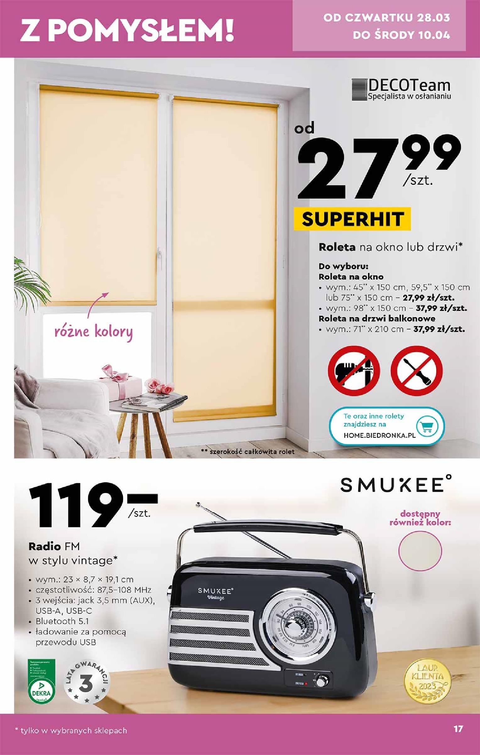 Gazetka promocyjna Biedronka str. 18