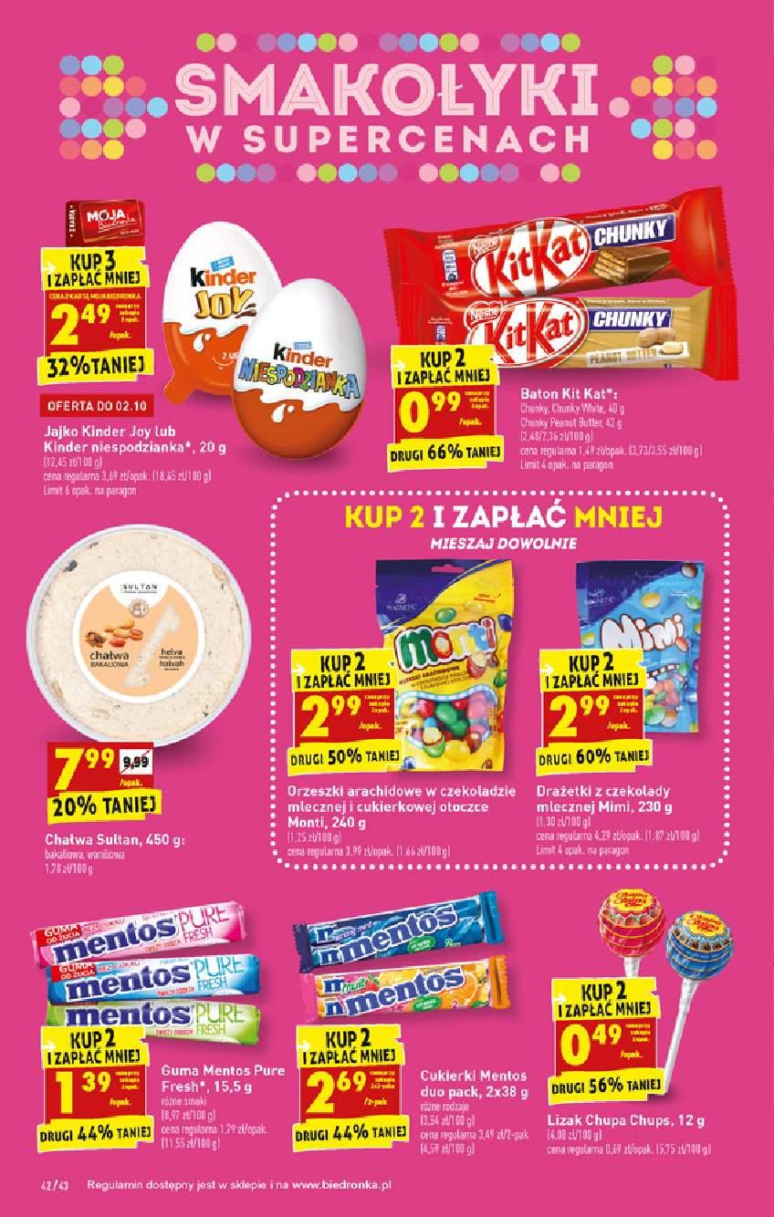 Gazetka promocyjna Biedronka str. 42