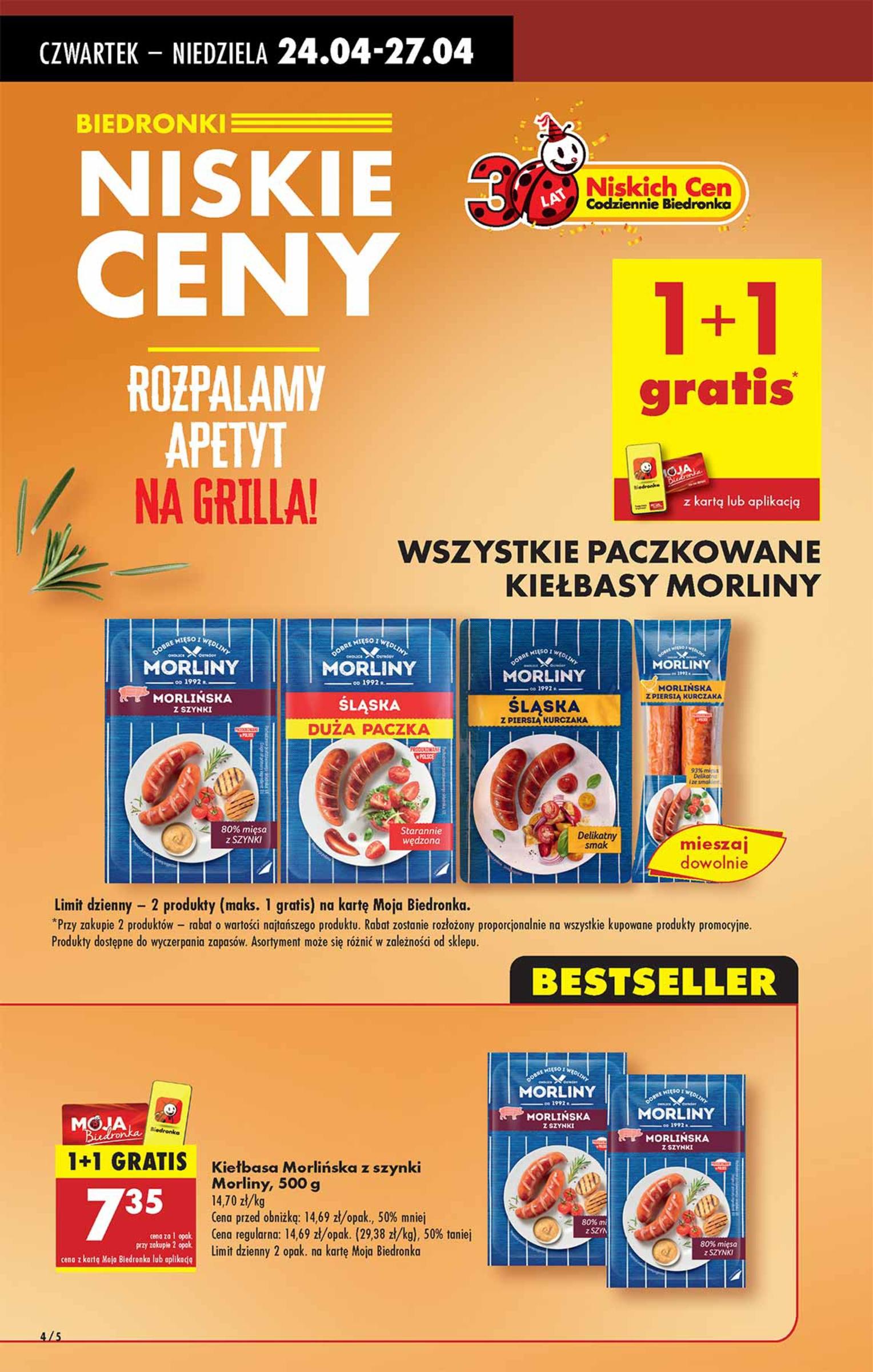 Gazetka promocyjna Biedronka str. 4