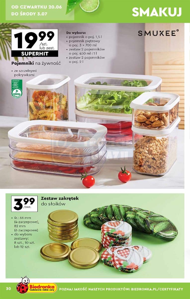 Gazetka promocyjna Biedronka str. 30