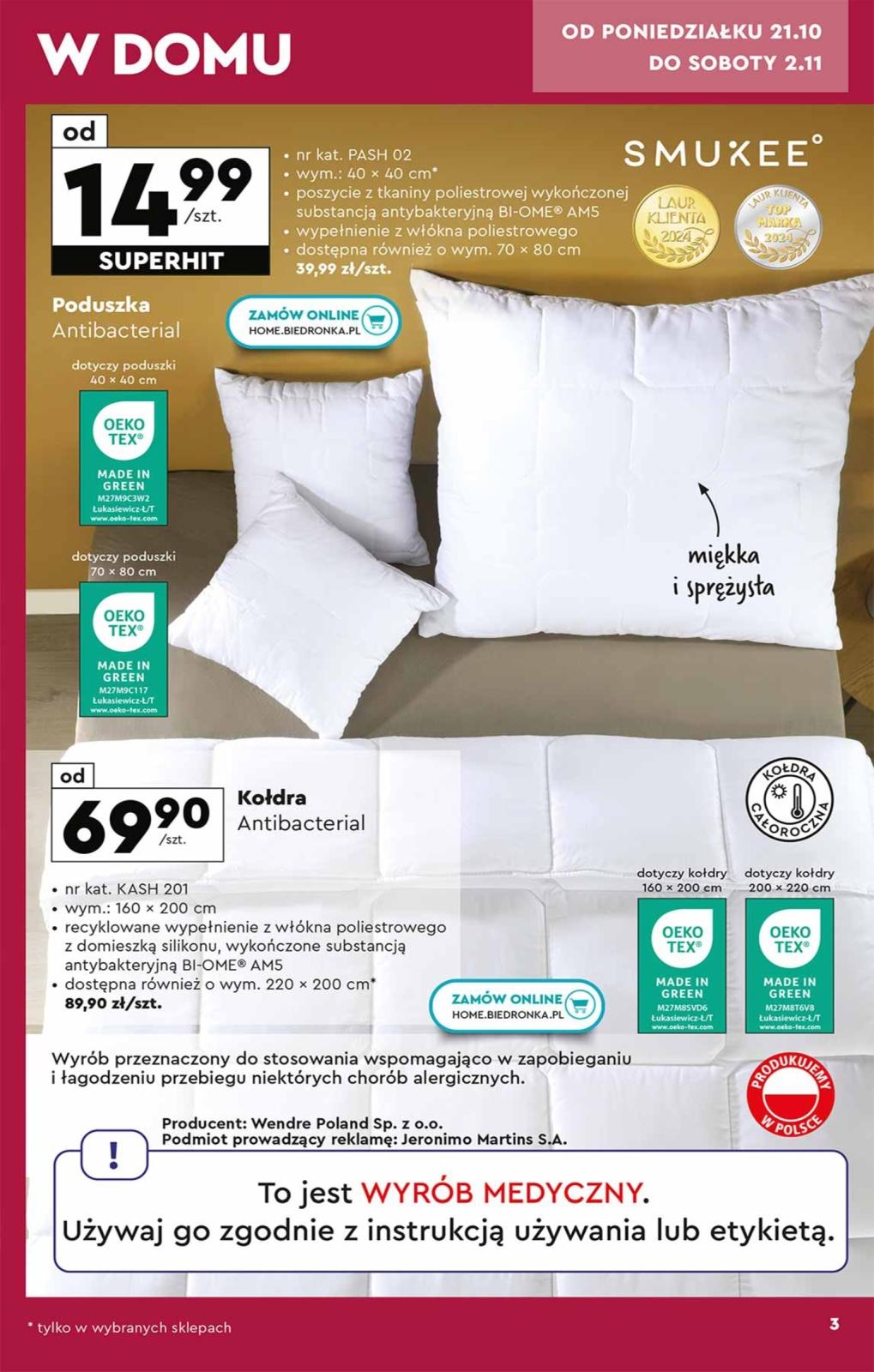 Gazetka promocyjna Biedronka str. 3