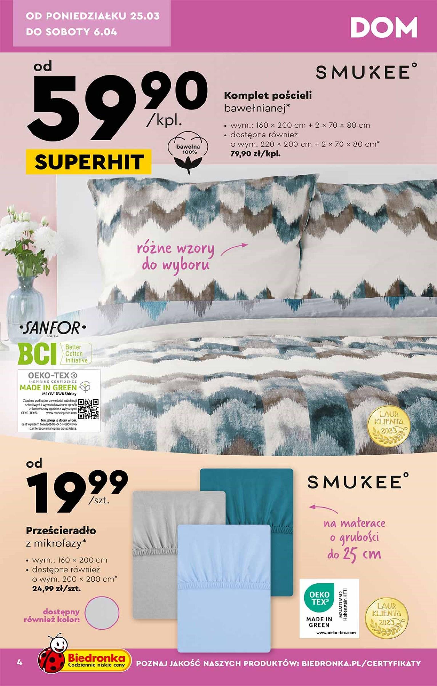 Gazetka promocyjna Biedronka str. 4