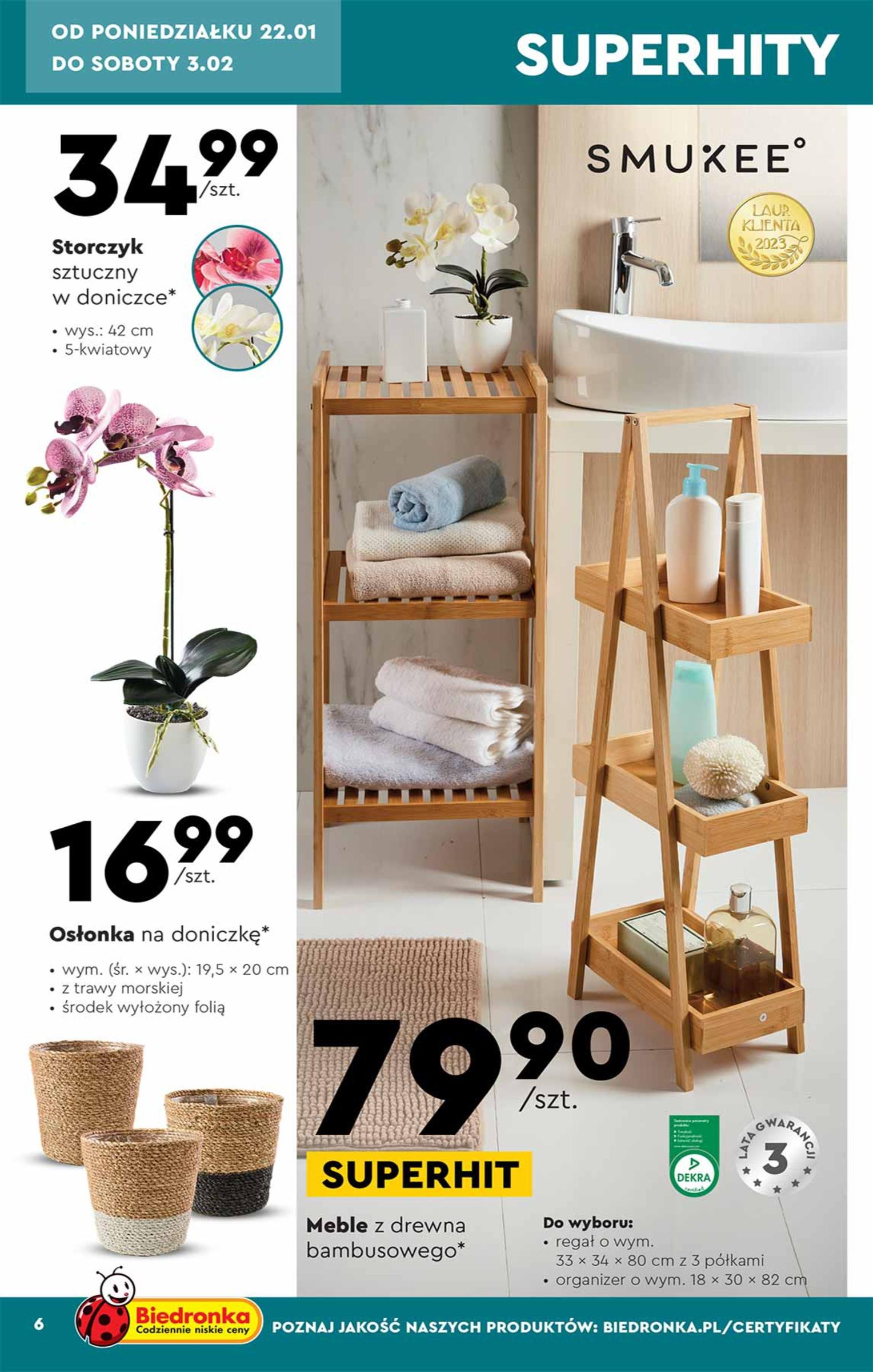 Gazetka promocyjna Biedronka str. 6