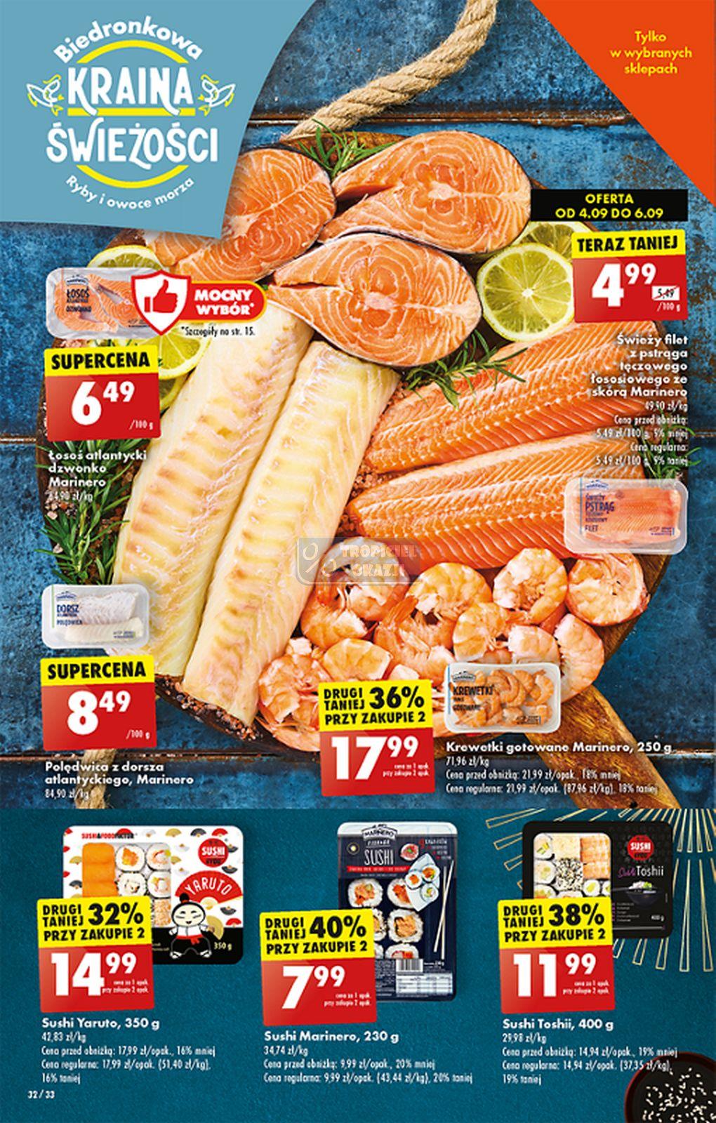 Gazetka promocyjna Biedronka str. 32